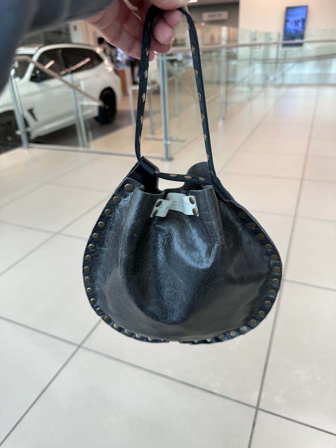 Customer photo review of Wristlet | Grey