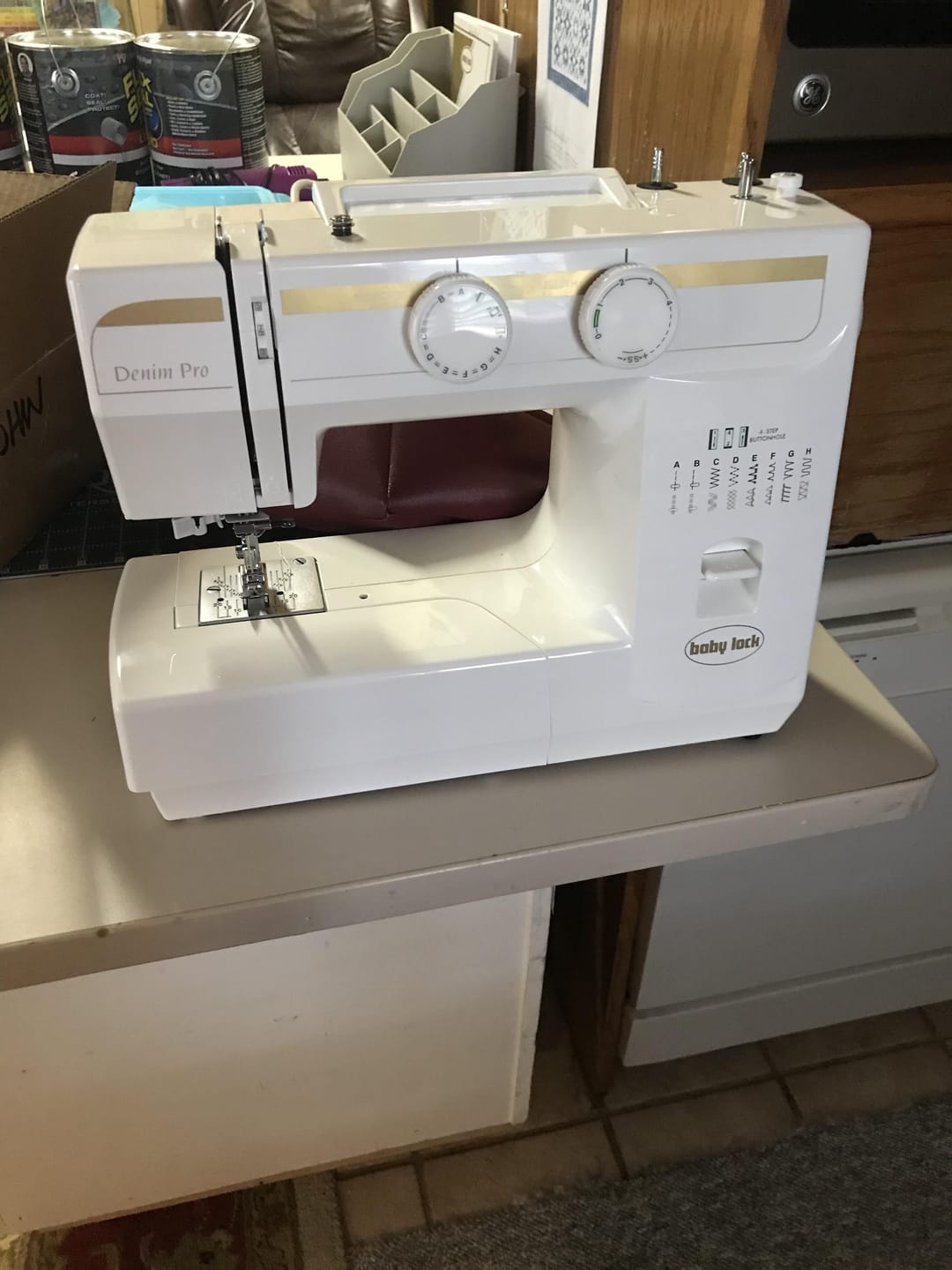 Customer photo review of Extension Table, Babylock #748004003