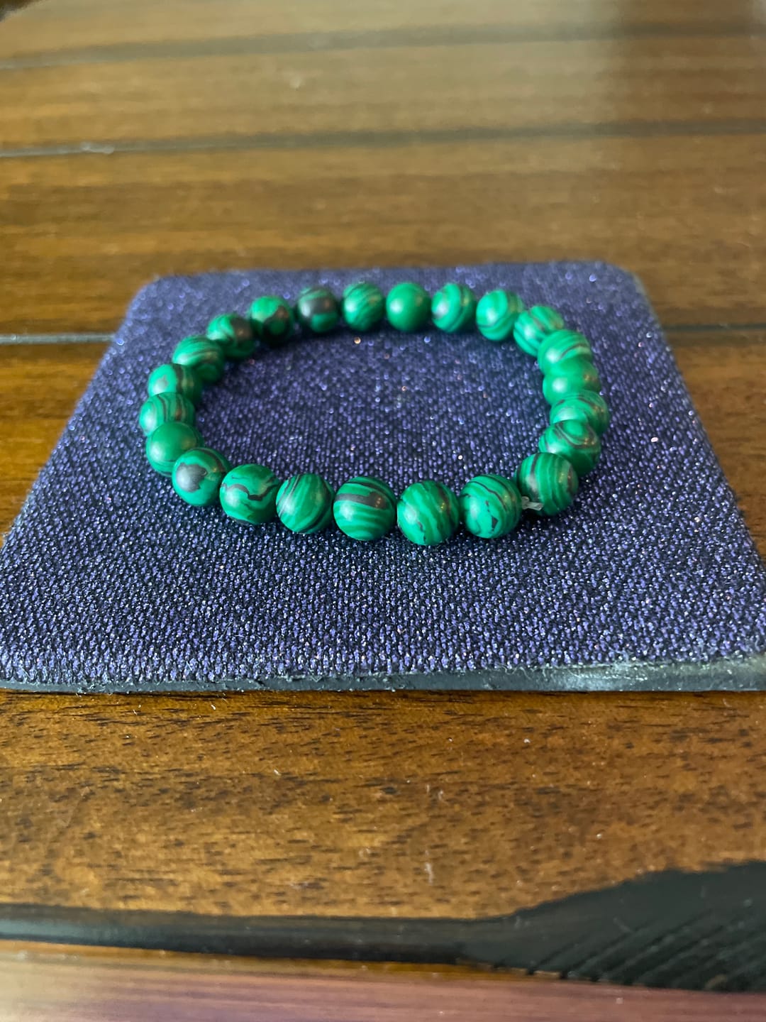 Customer photo review of Malachite Energy Bracelet