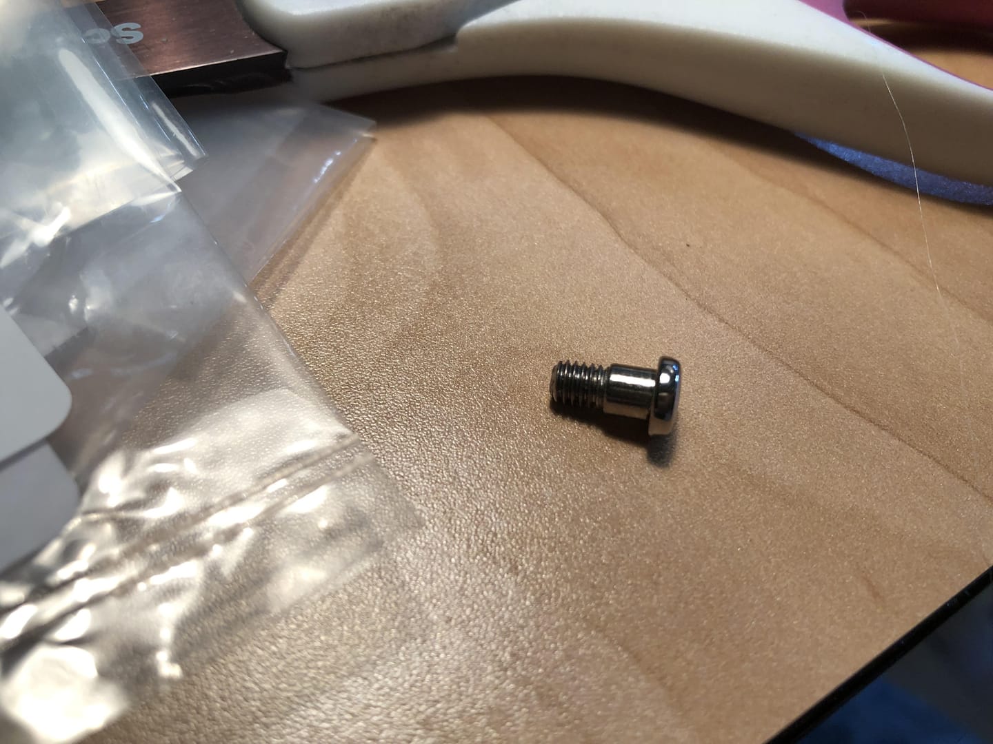 Customer photo review of Straight Stitch Needle Plate, Babylock #XF3076001