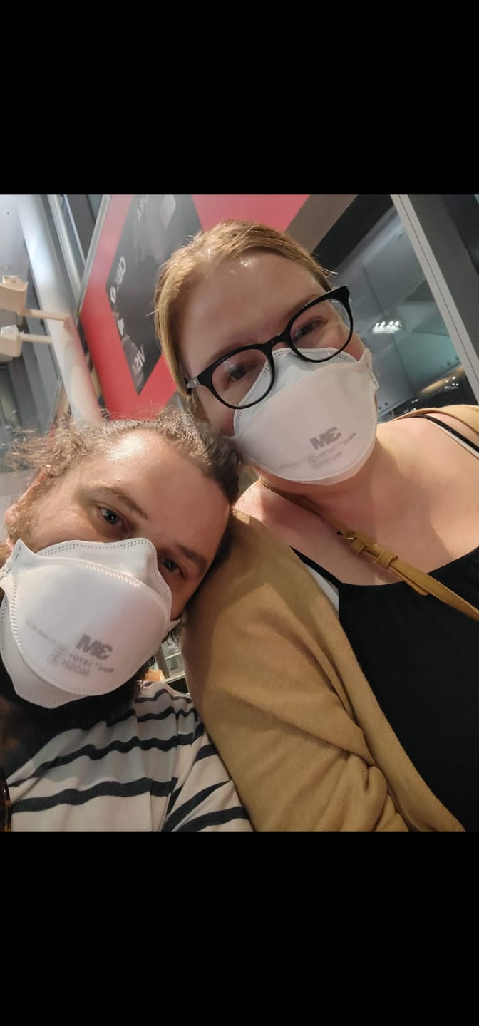 Customer photo review of 3M N95 Aura™ Respirator and Surgical Mask 1870+ Made in USA (NIOSH)