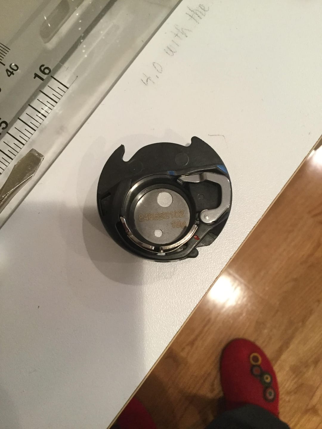Customer photo review of Bobbin Case, Janome #846652009