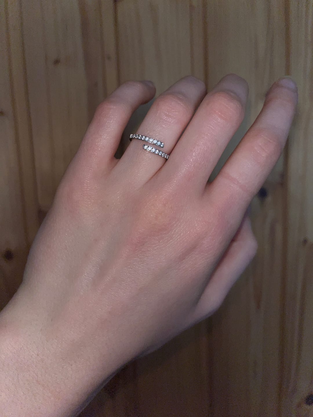 Customer photo review of Mayla Ring | 18K vergoldet