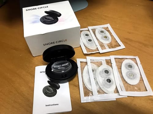 Customer photo review of SnoreStop | EMS Schnarchblocker