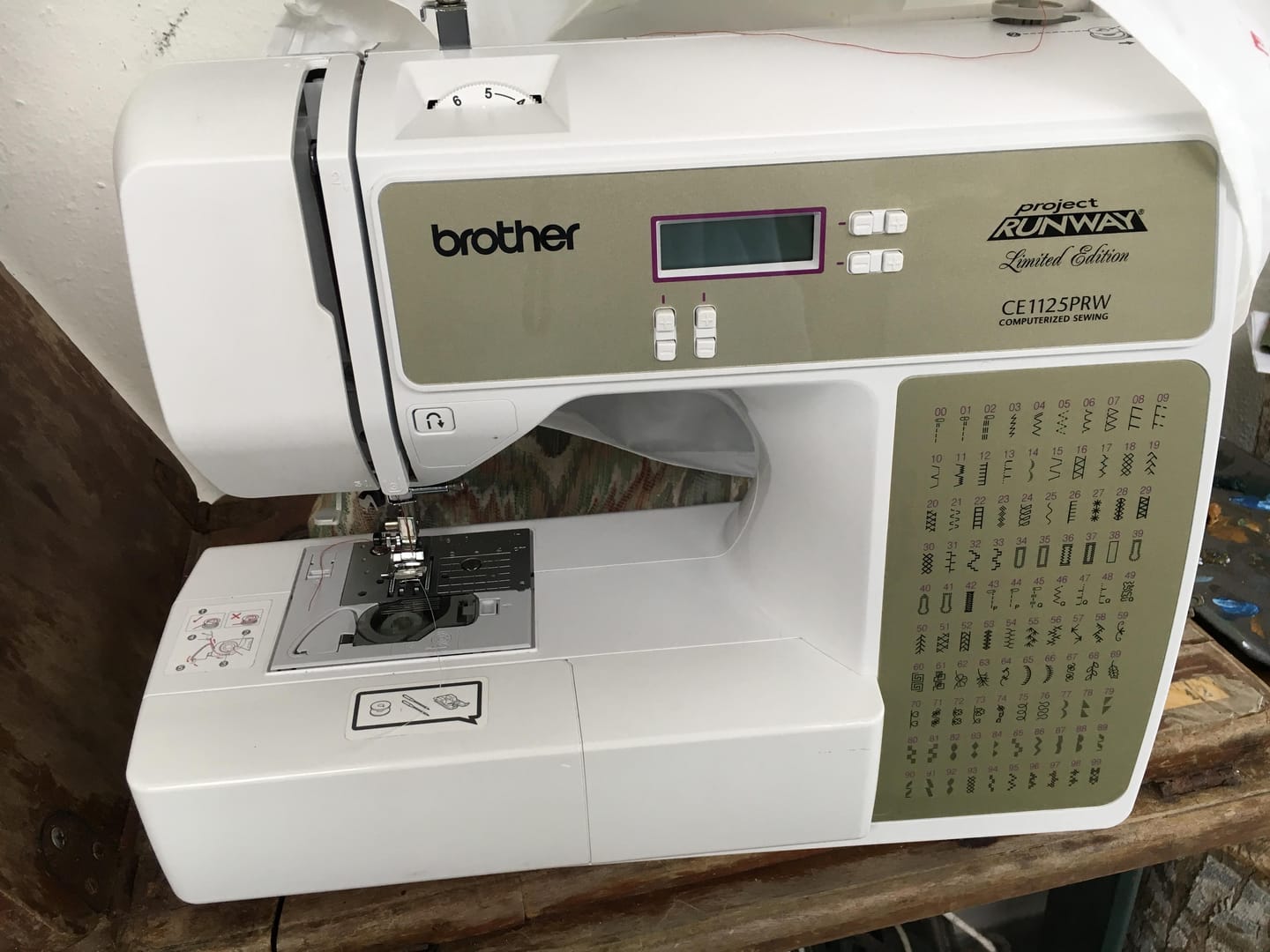Customer photo review of Bobbin Case, Brother #XC3152221