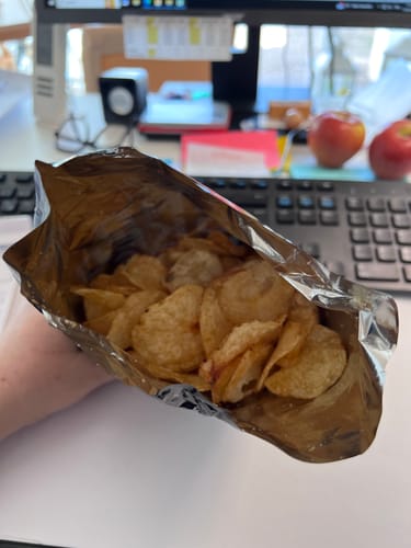 Customer photo review of Bio Kesselchips Meersalz