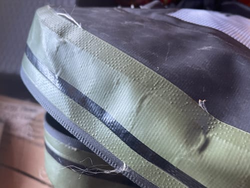 Customer photo review of Mochila Outdoor 20 Lts c/porta notebook - Drysafe - Verde Militar