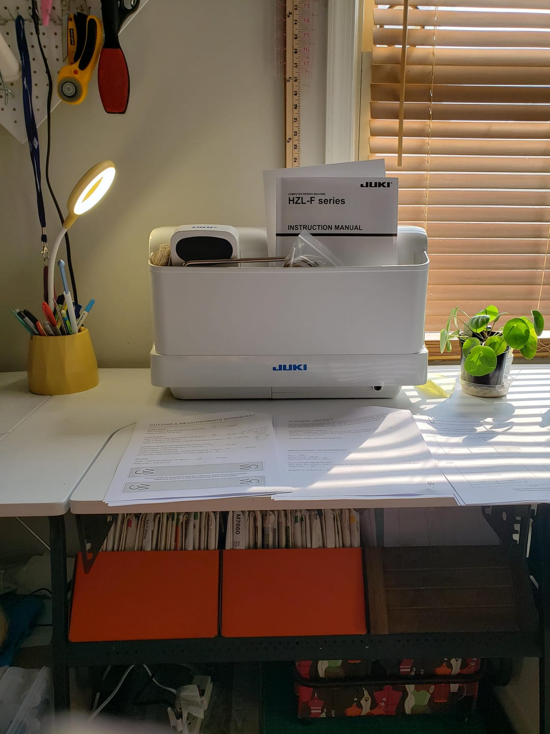 Customer photo review of Juki Exceed HZL-F400 Computerized Sewing Machine
