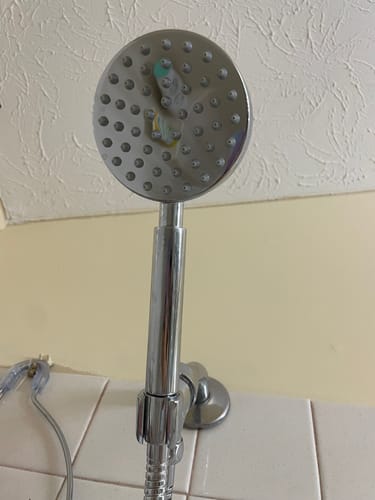 Customer photo review of 1-Spray Handheld Shower Head Set