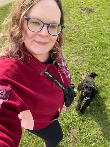 Customer photo review of Ribbed Leggings - Black