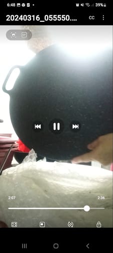 Customer photo review of TRENDING! NON STICK PAN Maifan Stone Coating