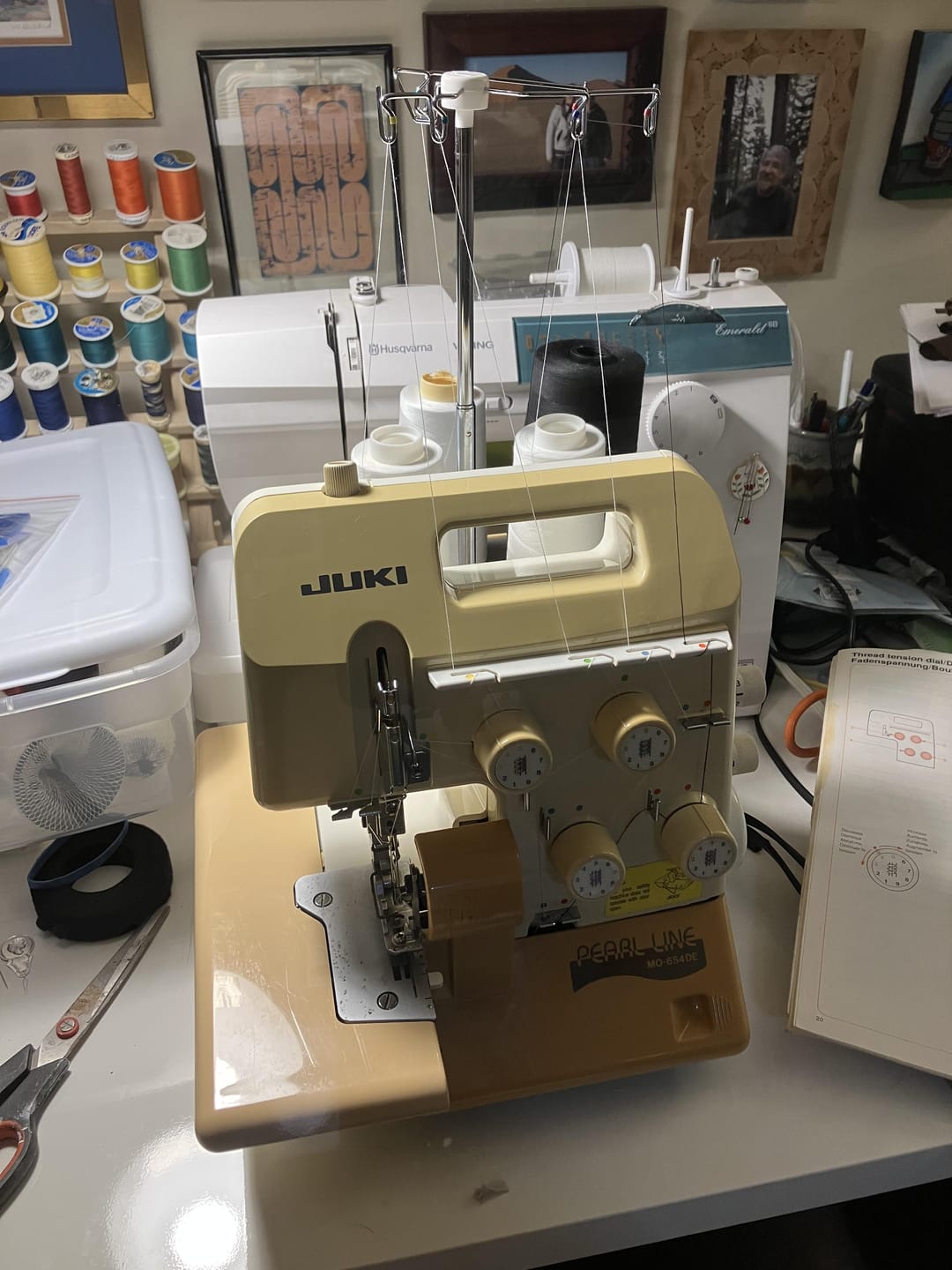 Customer photo review of Thread Guide Assembly, Juki #A1120-644-0A0