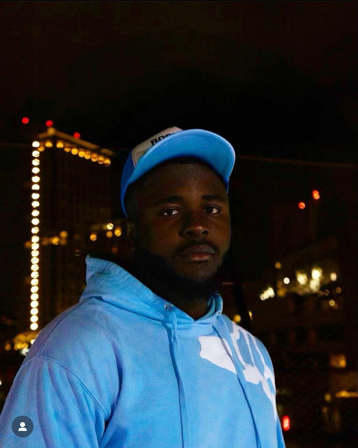 Customer photo review of Sky Blue "Cloud Puff" Hoodie