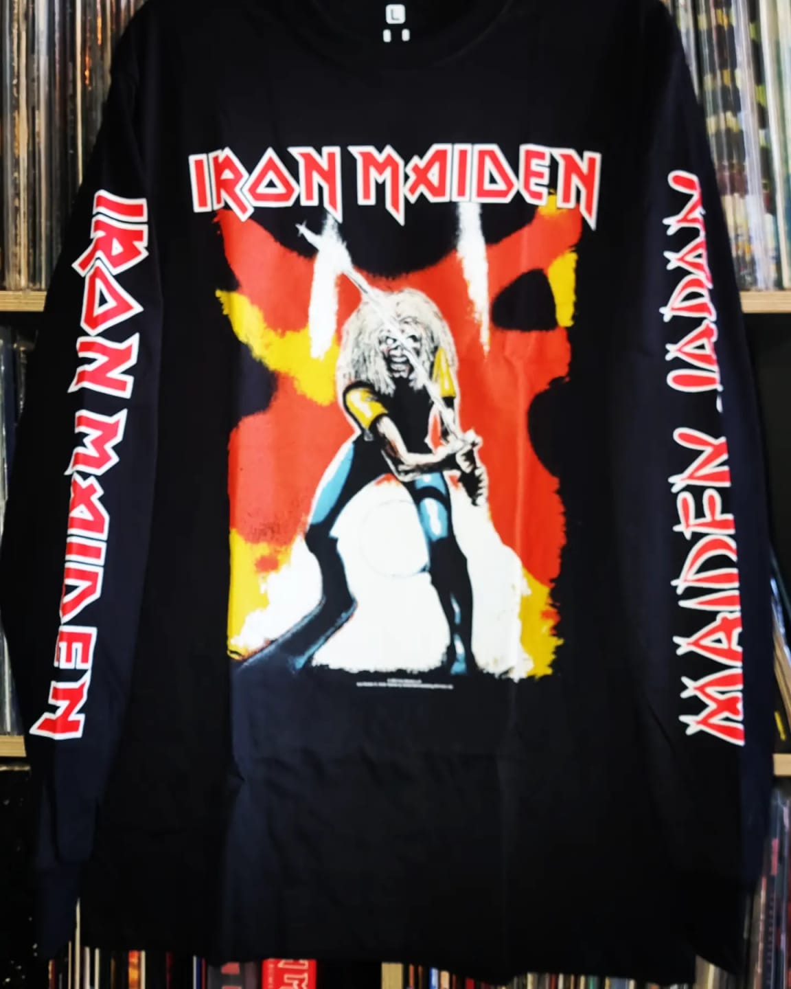 Customer photo review of Iron Maiden - Maiden Japan - Longsleeve Shirt