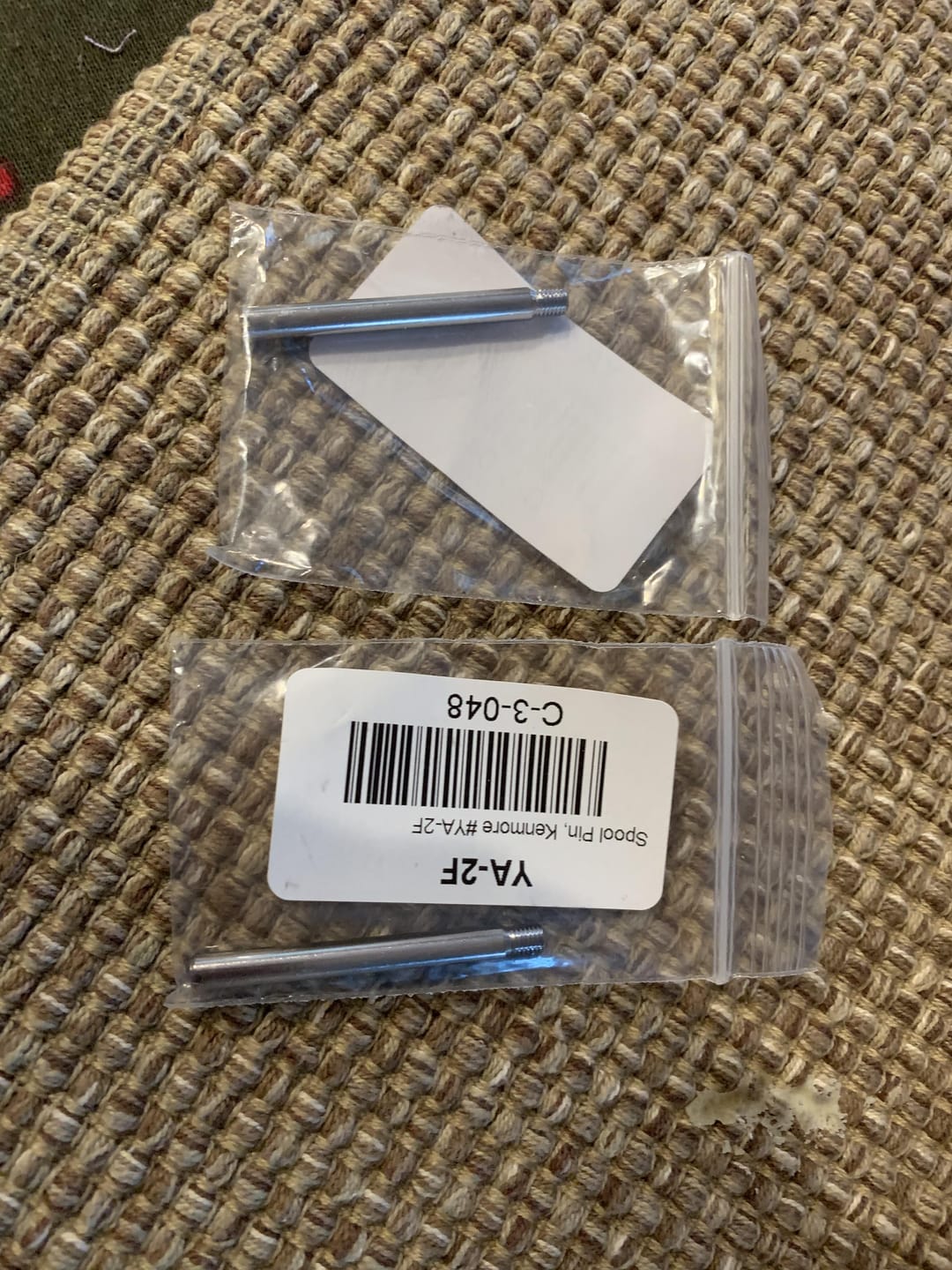 Customer photo review of Spool Pin, Kenmore #YA-2F