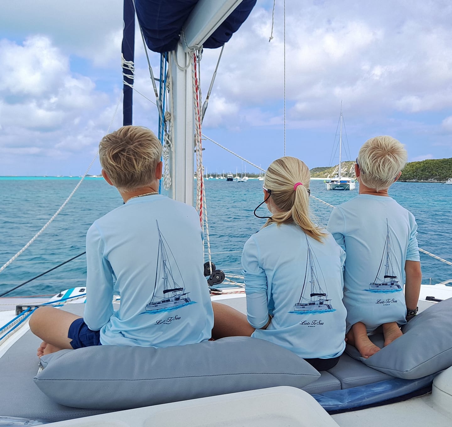 Customer photo review of Youth/Kids Dri-Fit Custom Boat Shirts