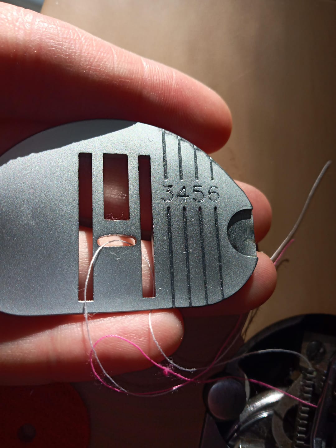 Customer photo review of Zig Zag Needle Plate, Singer #172200