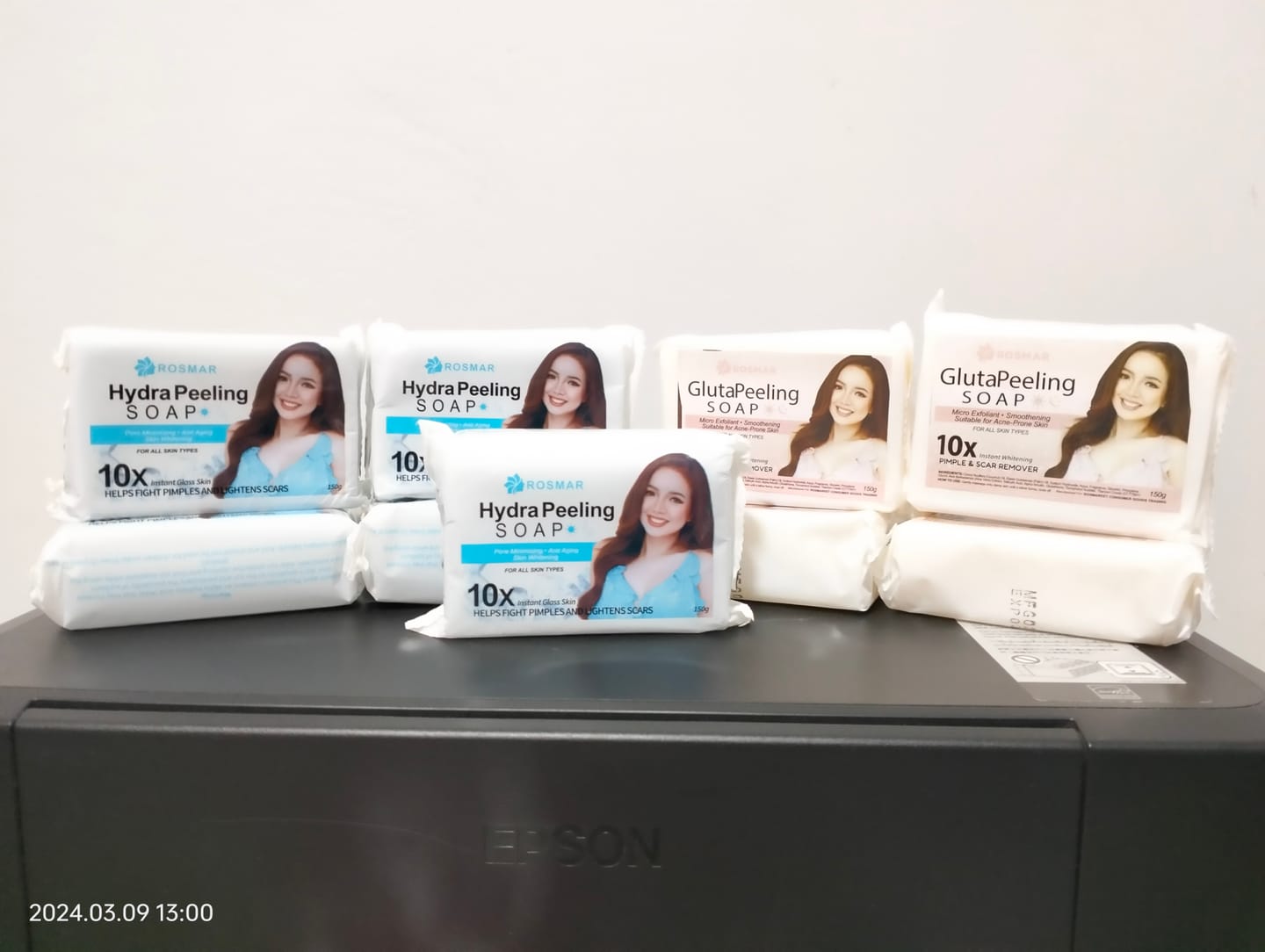 Customer photo review of Rosmar gluta peeling soap