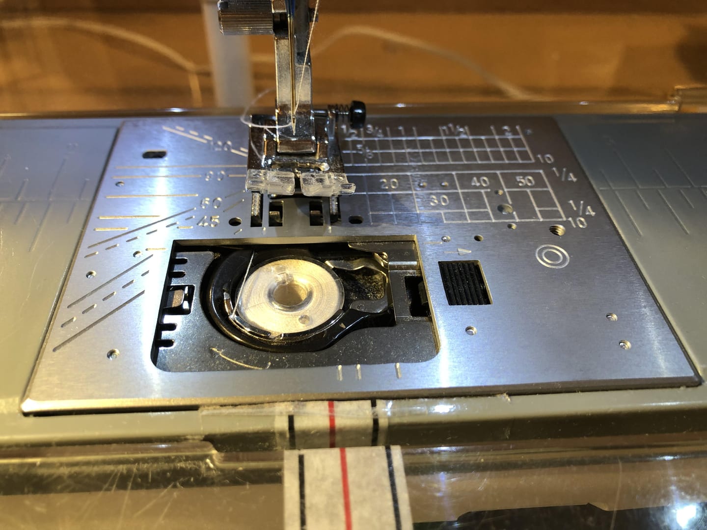 Customer photo review of Needle Plate, Janome #859616001