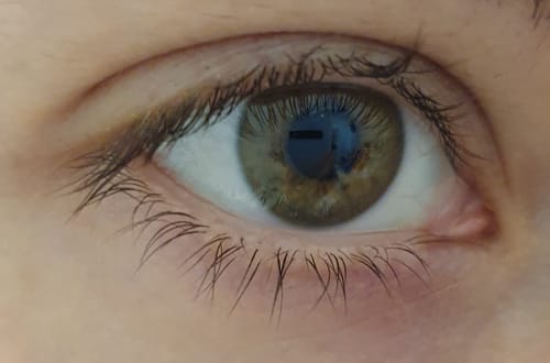 Customer photo review of Wimpernserum Plus