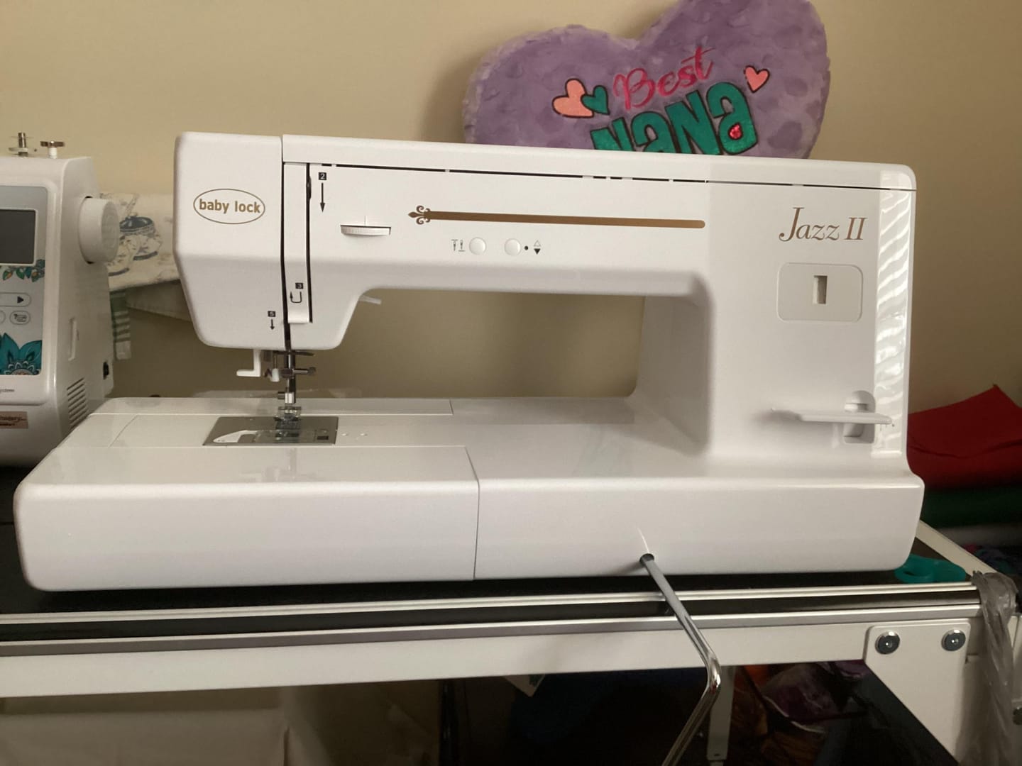 Customer photo review of Baby Lock Jazz 2 Sewing & Quilting Machine