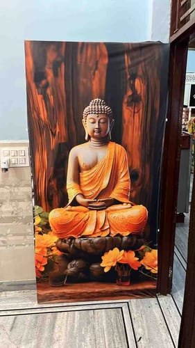 Customer photo review of Lord Shakyamuni Buddha Door Covers