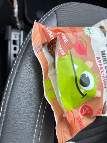 Customer photo review of Bio Mini Cookies Apfel-Zimt