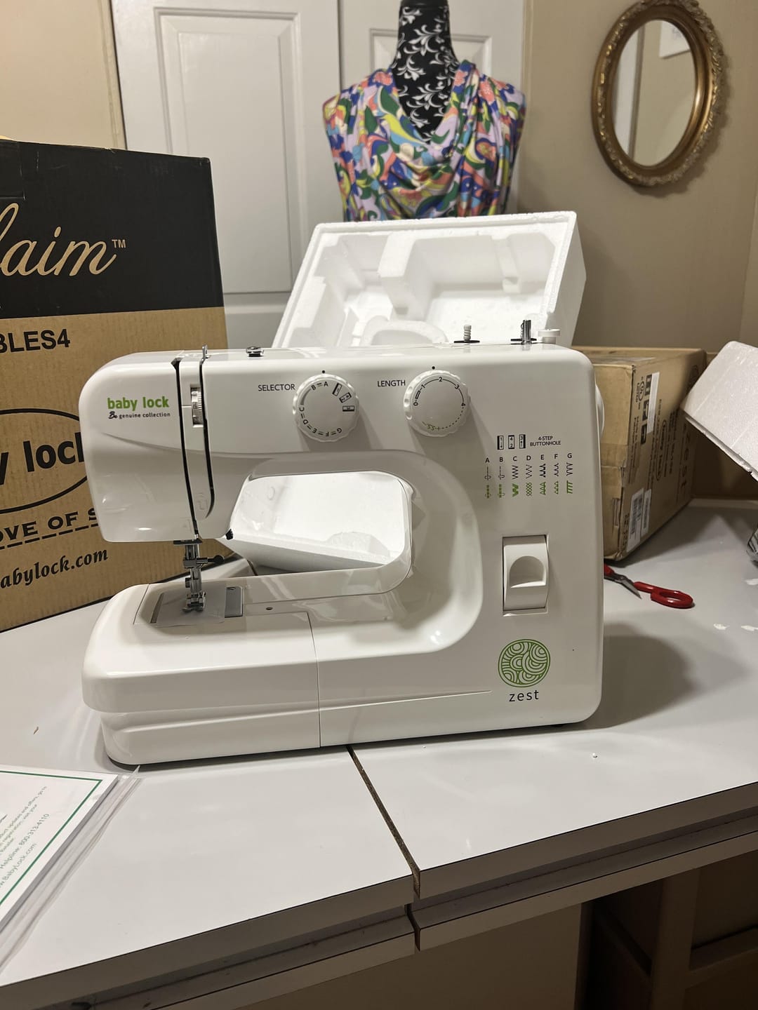 Customer photo review of Ruffling Foot, Babylock #BLE-RF
