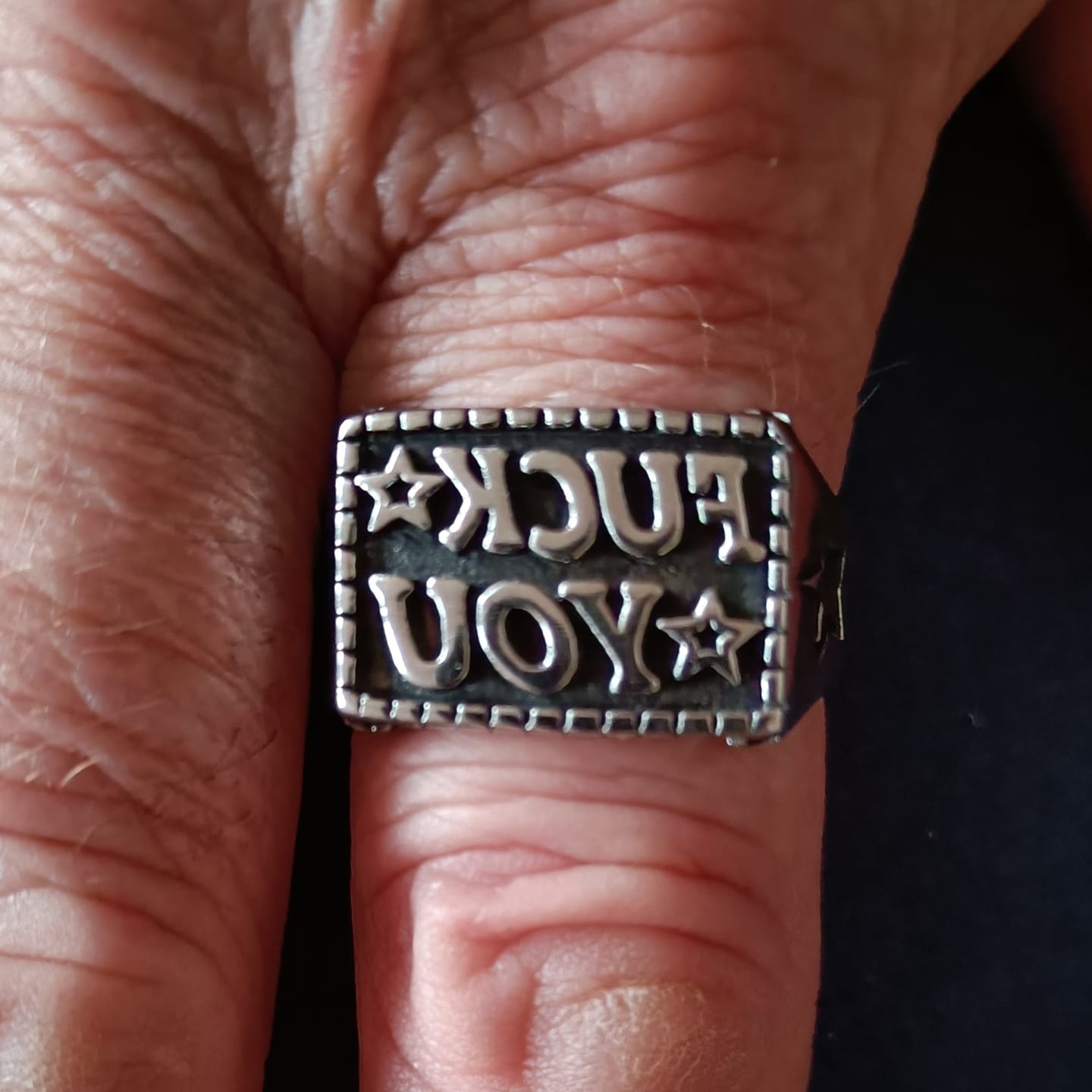 Customer photo review of F*ck.