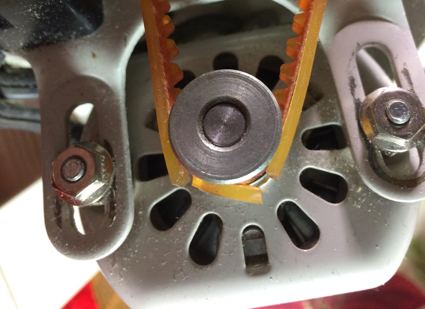 Customer photo review of Sewing Machine Lug Belt