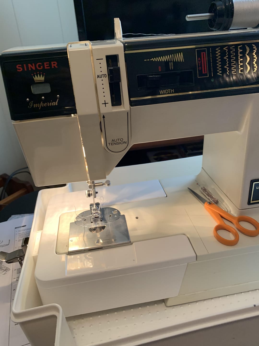 Customer photo review of Extension Table, Singer #317361-452