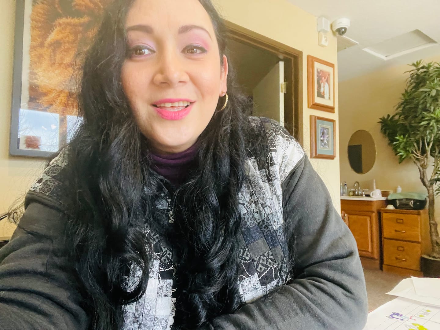 Customer photo review of The Original Heatless Curling Headband - Black
