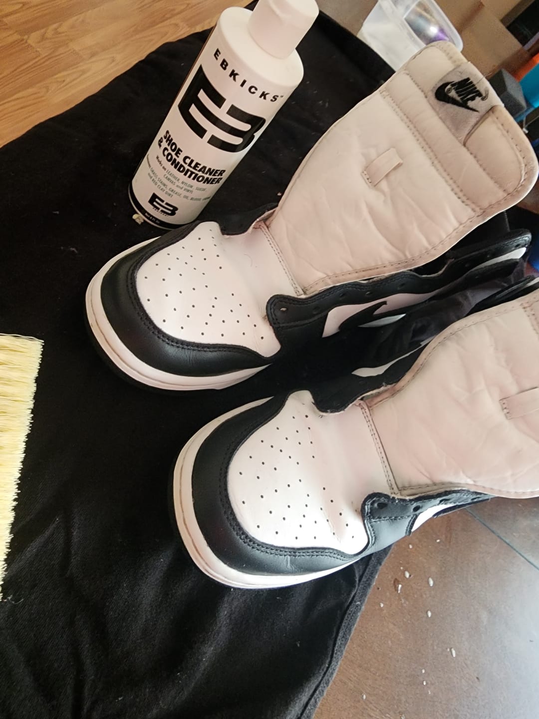 Customer photo review of Sneaker Care Kit
