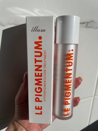 Customer photo review of Le Pigmentum Cream - Hyperpigmentation Treatment
