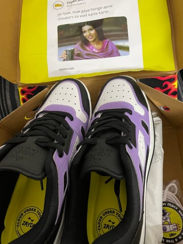 Customer photo review of ASH Black Purple