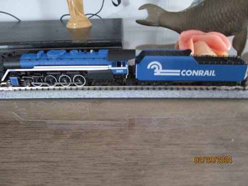 Customer photo review of BLI 8250 Reading T1 4-8-4, Conrail Steam Special #2101, No-Sound / DCC-Ready, N