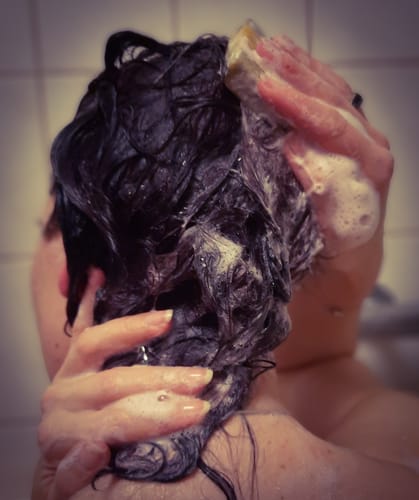 Customer photo review of 6% Lavendel & Kamille Haarseife (Milde Reinigung & Tiefenpflege)