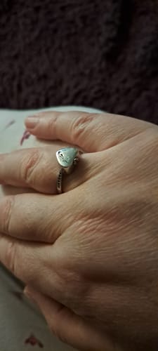 Customer photo review of Guardian Angel Urn Ring
