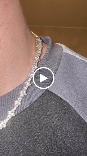 Customer video review of HONEYCOMB CHAIN. - WHITE GOLD