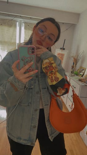 Customer photo review of Van Gogh Denim Jacket