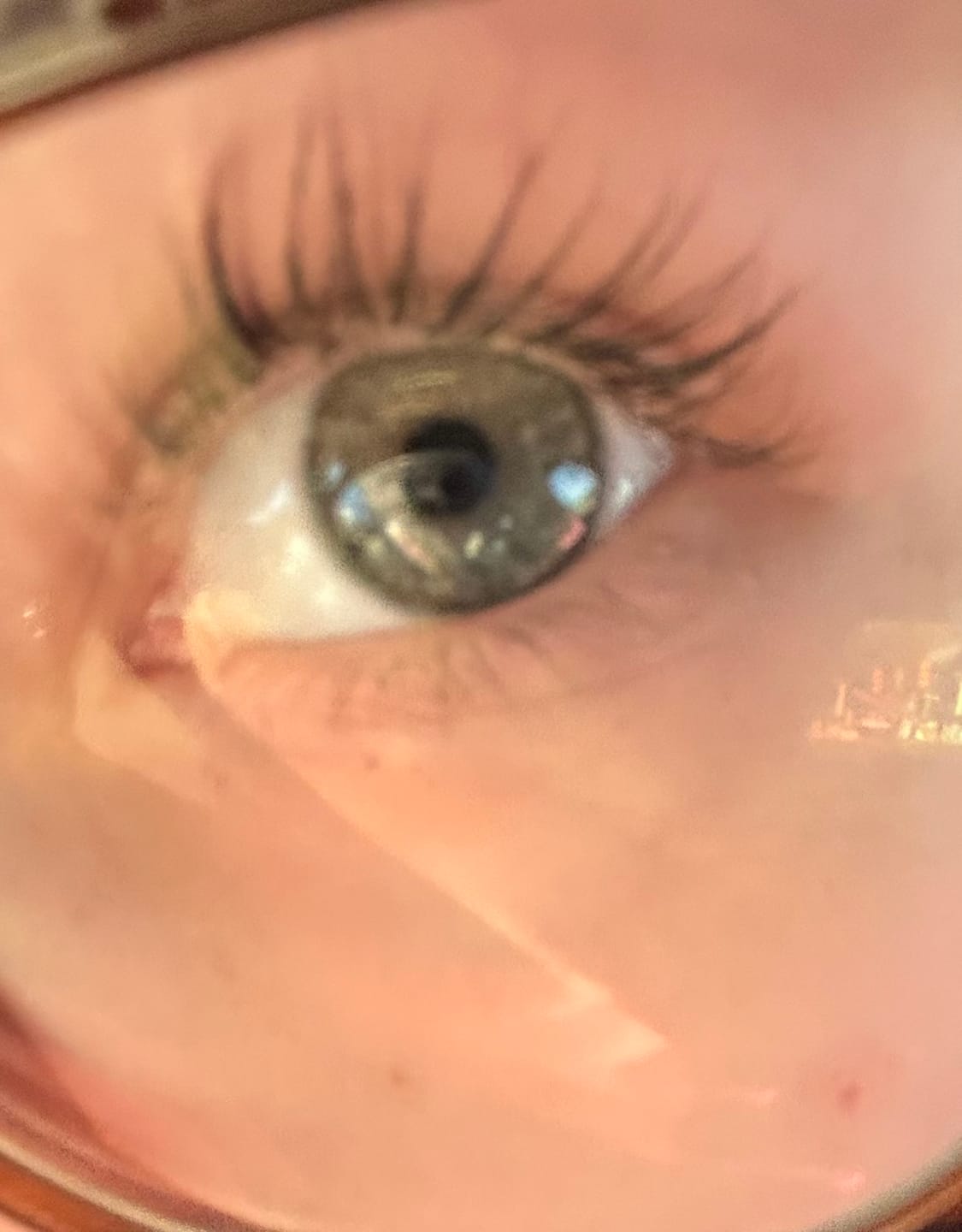 Customer photo review of LASH GROWTH SERUM