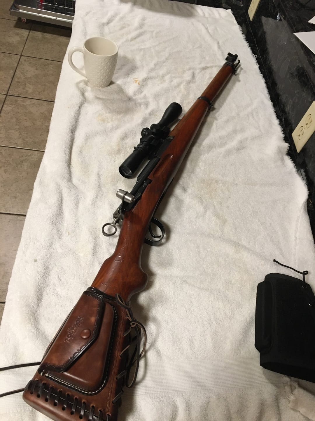 Customer photo review of Swiss K31 NDT (No Drill-Tap) Scope Mount Low Profile with Picatinny Rail Gen 4