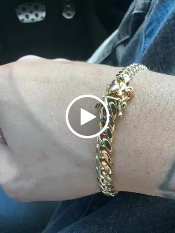 Customer video review of .925 Sterling Silver Miami Cuban Chain / Bracelet