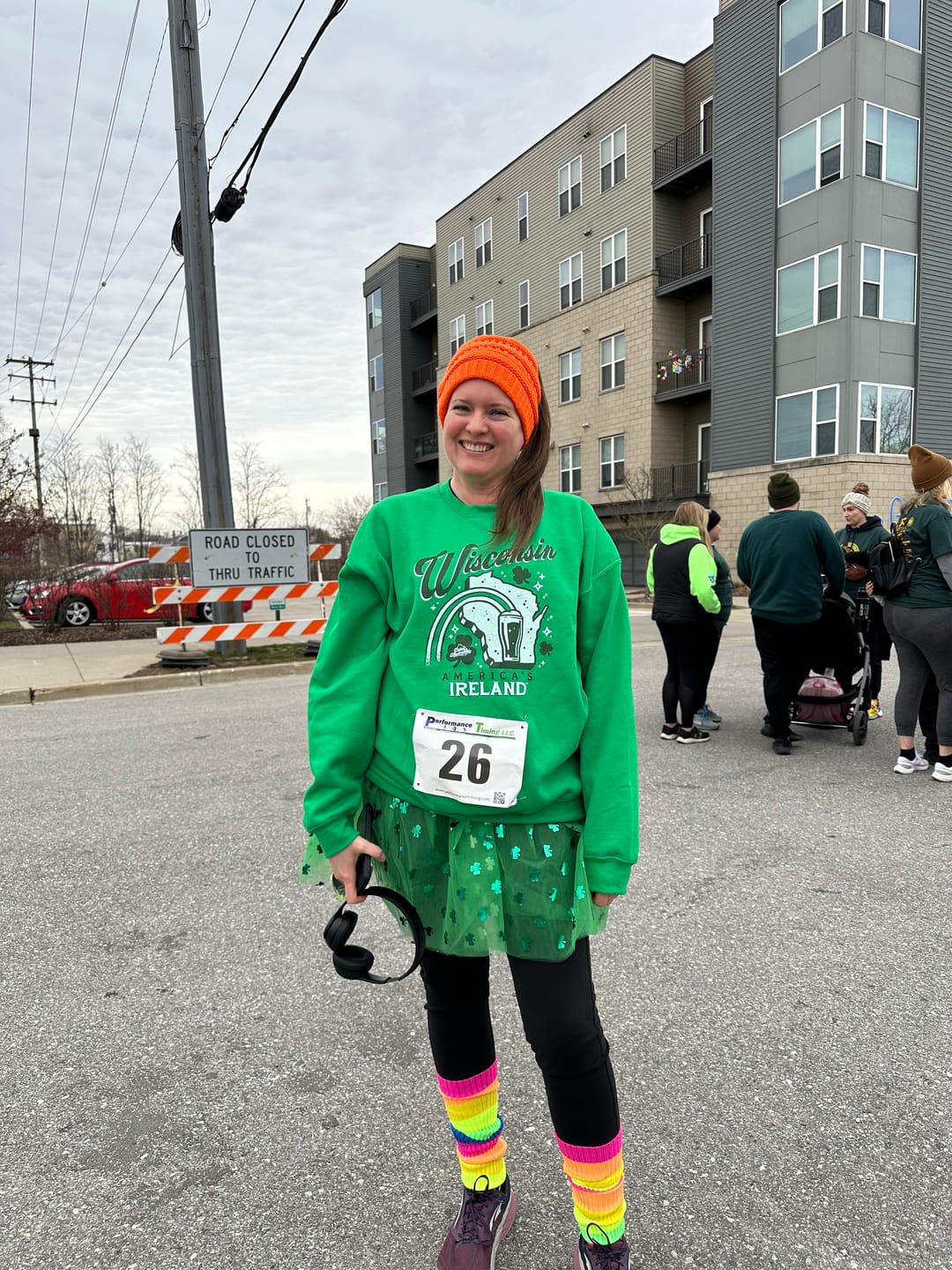 Customer photo review of "Wisconsin America's Ireland" Crewneck