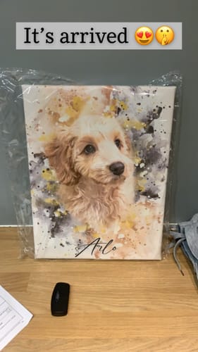 Tom S. review of Your Dog as Watercolor Portrait image 1 out of 1