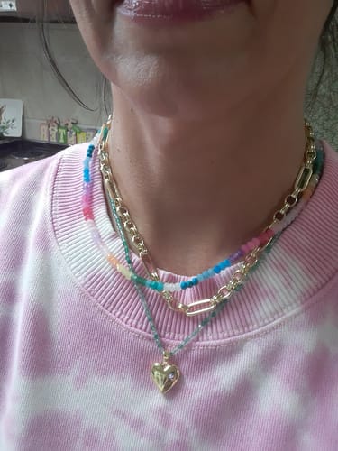Customer photo review of Jade Tai Necklace