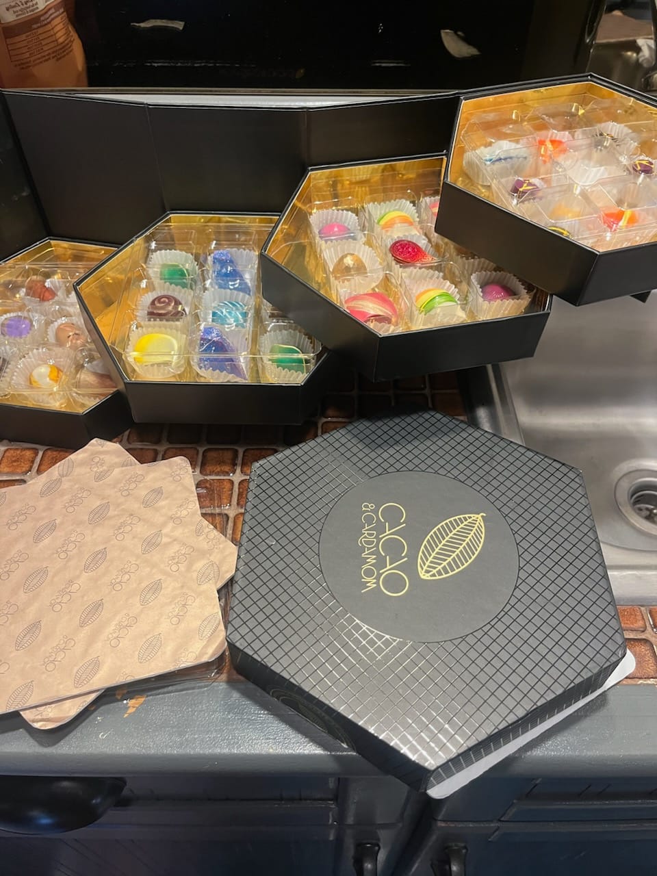 Customer photo review of Signature Chocolate Tasting Gift Set