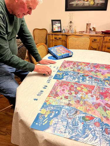 Customer photo review of Wine Puzzle - Portugal