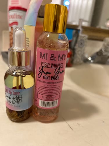 Customer photo review of Bomb Kitty Yoni Oil