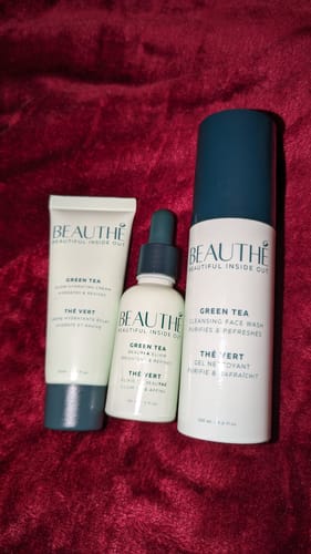 Customer photo review of Gamme Complète : Crème + Gel + Sérum